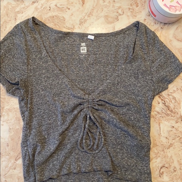 Grey crop top - Picture 1 of 1